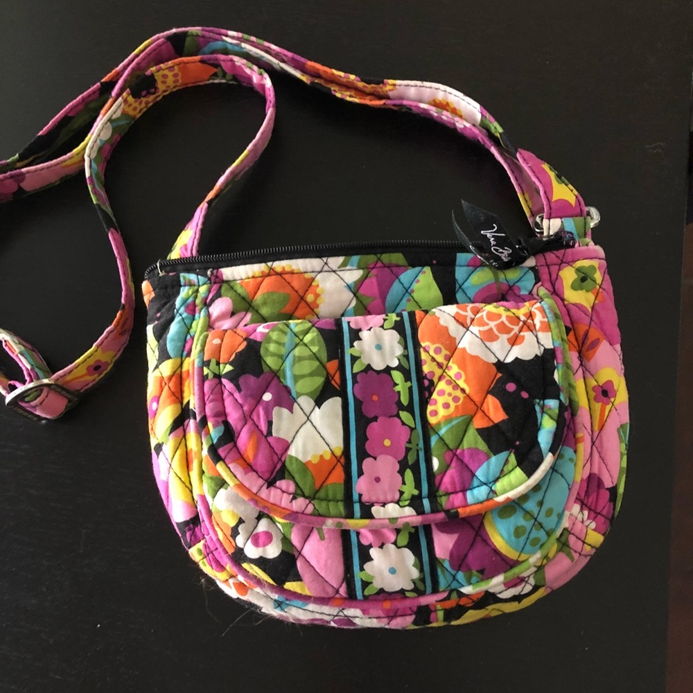Vera Bradley Va Va Bloom  crossbody purse
